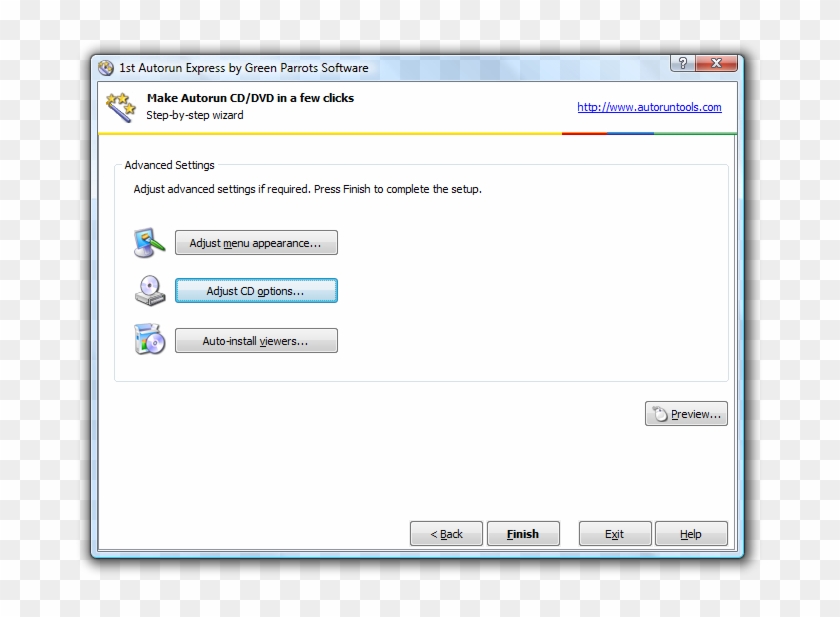 Click Cd Options Button To Setup Cd Icon, Title And - Isapi Filters In Iis Clipart #5564640