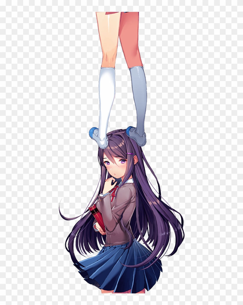 Ddlc - Doki Doki Literature Club Yuri Clipart #5564715