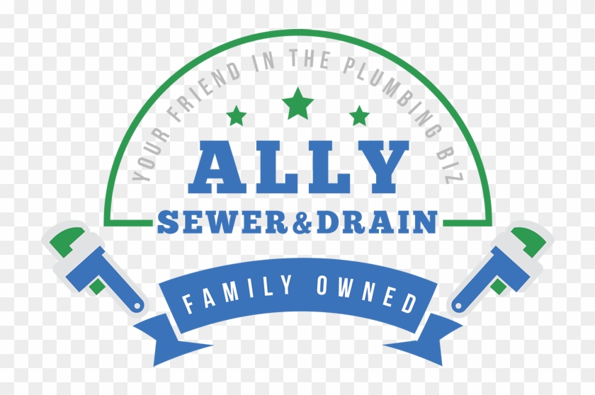 Ally Sewer & Drain - Graphic Design Clipart #5565074