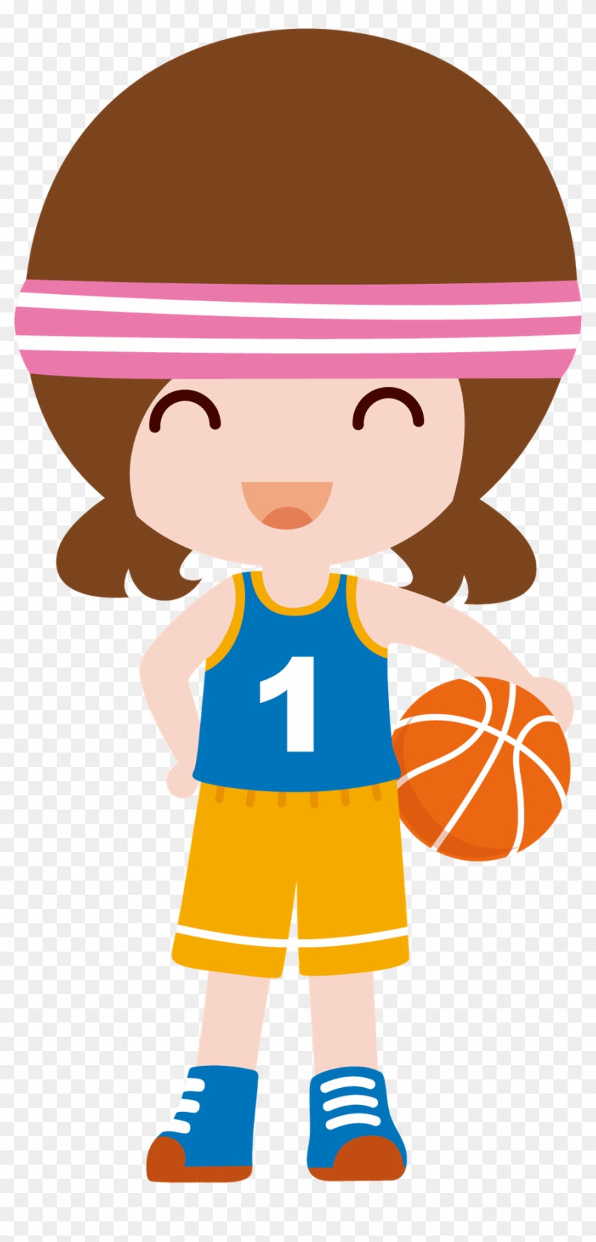 Minus Football Pictures, Art For Kids, Printables, - Niña Baloncesto Png Clipart #5565120