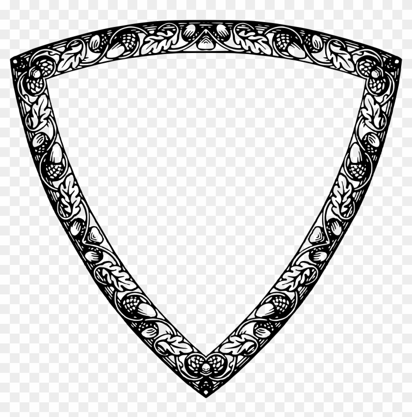 This Free Icons Png Design Of Leafy Frame 7 - Triangle Frame Png Clipart