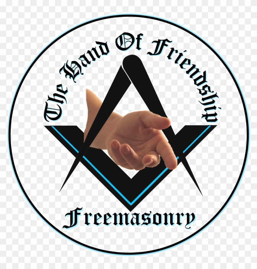 Freemason Vector Svg - Hand Of Friendship Clipart #5565651