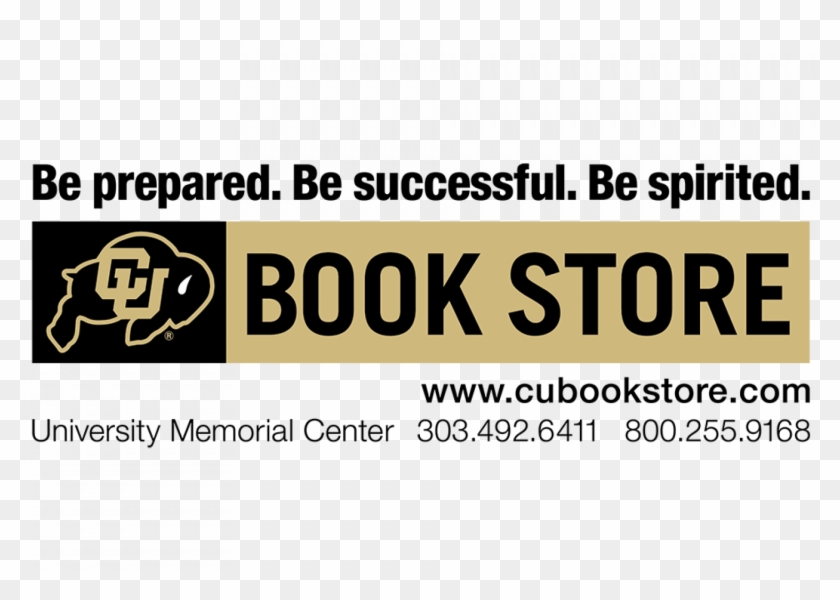 Cu Book Store Logo - University Of Colorado Boulder Clipart