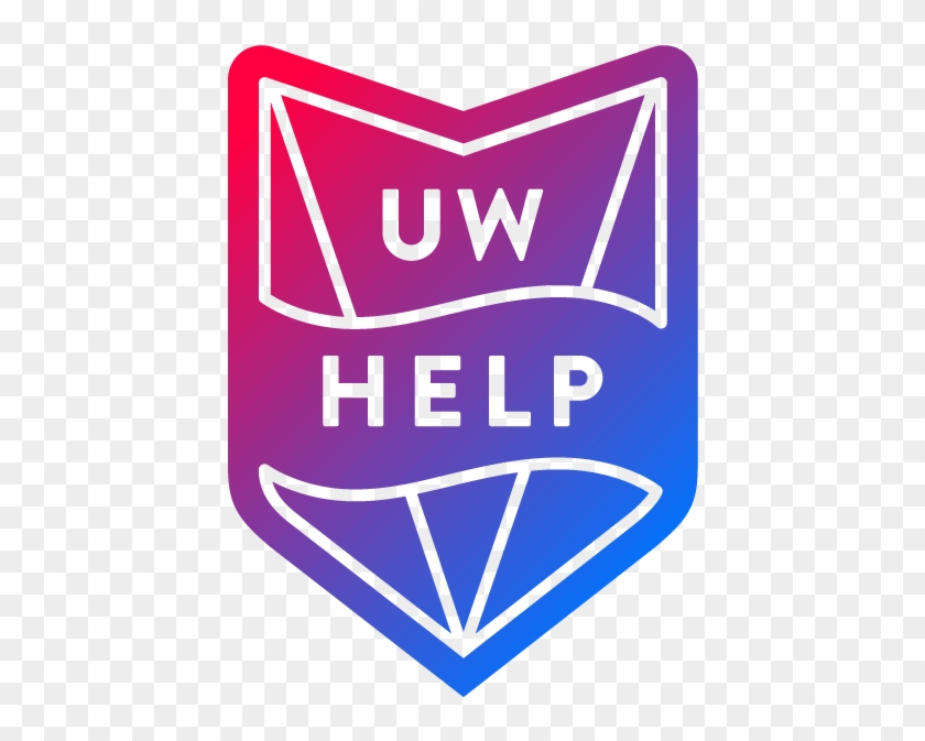 Jpg Png Svg - Uw Help Logo Clipart #5566176