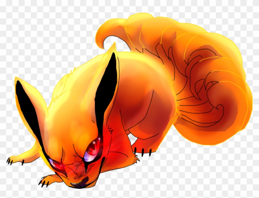 Kyuubi Chibi Png - Chibi Kyuubi Clipart