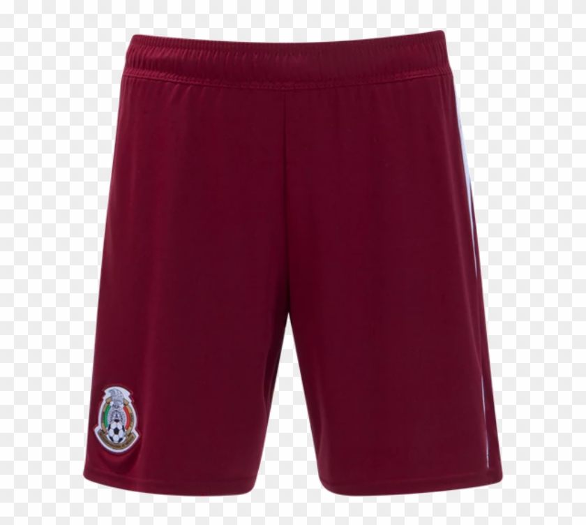 2018 World Cup Mexico Away Red Soccer Shorts - Bermuda Shorts Clipart #5567306