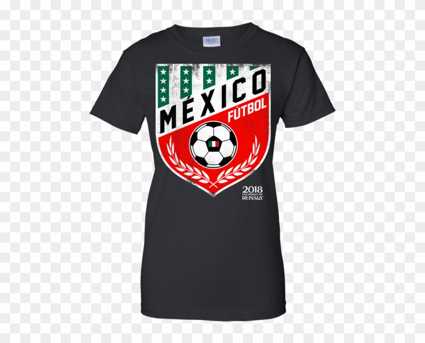 Shop Mexico Team Crest Fifa World Cup Russia 2018 Womens - Active Shirt Clipart #5567467