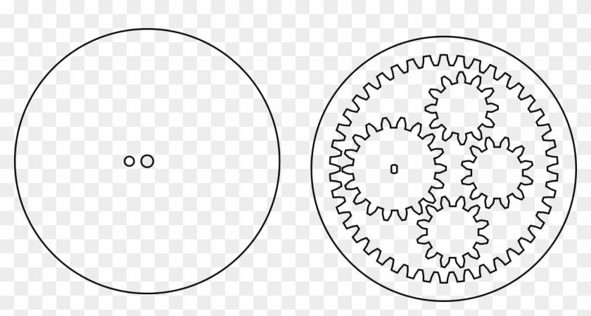 Planetary Gear Svg Clipart