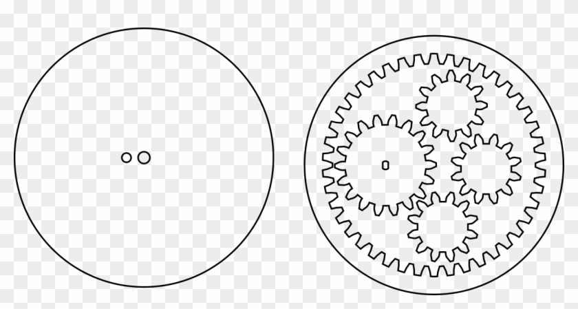 Planetary Gear Svg Clipart #5567588