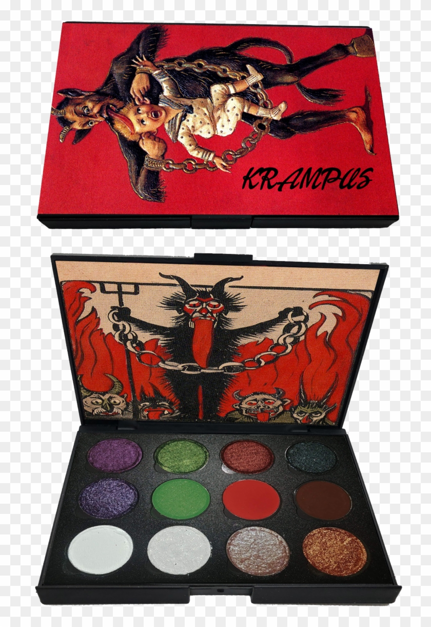 Krampus Makeup Palette , Png Download - Eye Shadow Clipart