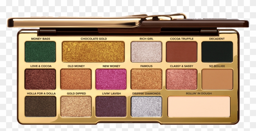 Chocolate Gold Eye Shadow Palette - Two Faced Chocolate Gold Palette Clipart
