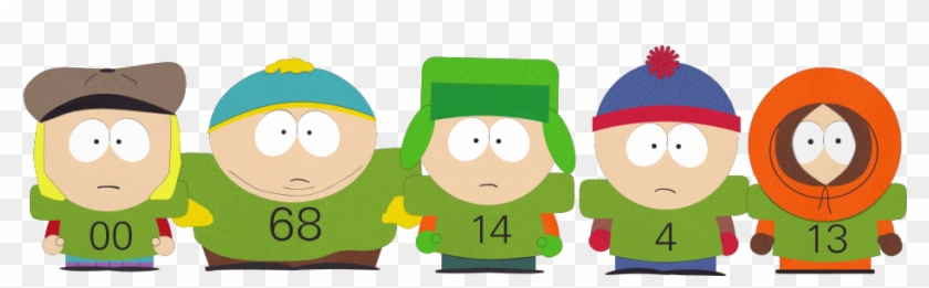 Cows Football Players - South Park Kenny Clipart