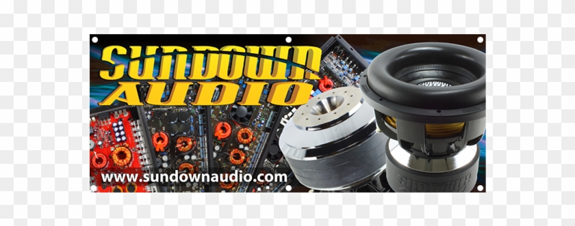 Sundown Audio Banner Clipart