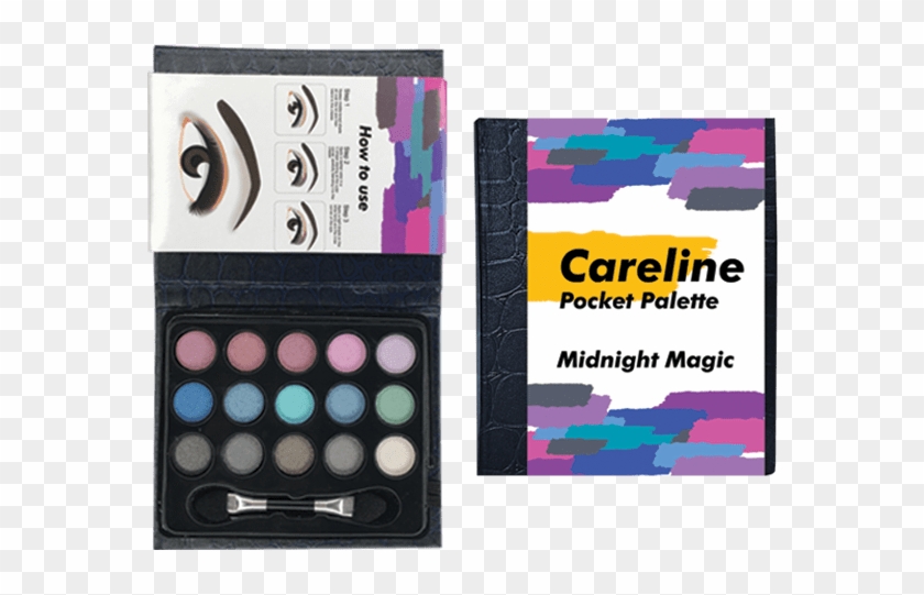 Pocket Palette Eyeshadow - Careline Eyeshadow Pocket Palette Clipart