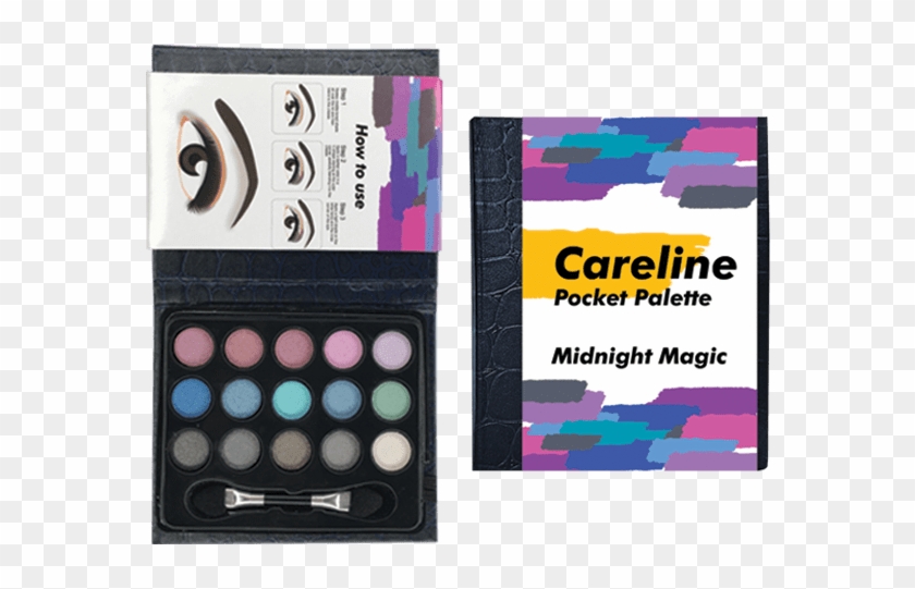 Pocket Palette Eyeshadow - Careline Eyeshadow Pocket Palette Clipart #5568453