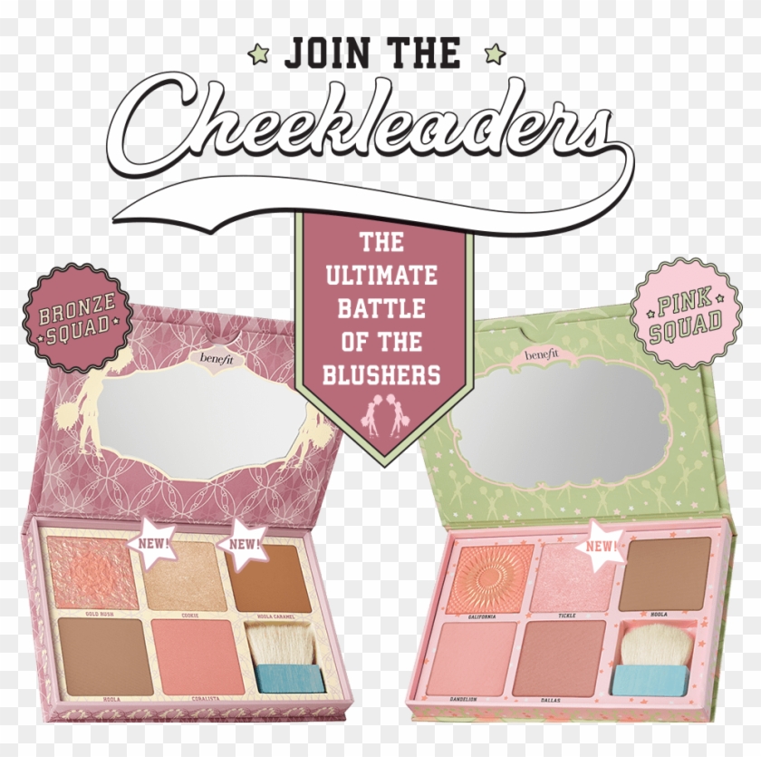 Cheek Palettes - Benefit Cosmetics Cheek Leaders Pink Squad Cheek Palette Clipart #5568550