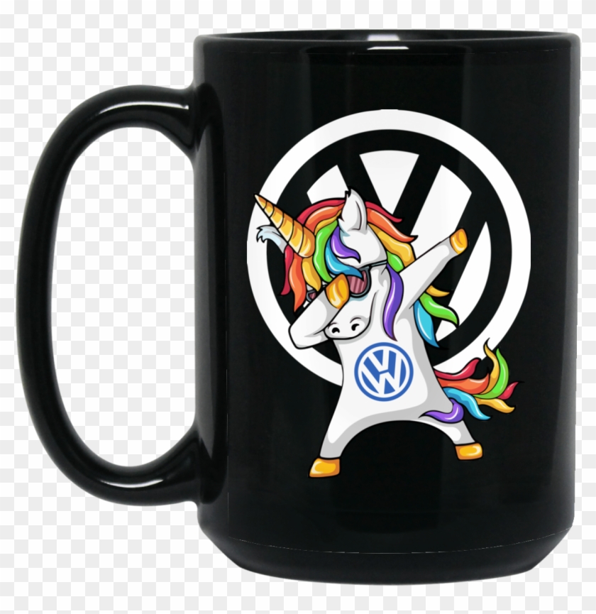 Speed Addict Vw Unicorn Dabbing Coffee Mugs - Vw Unicorn Dabbing Clipart