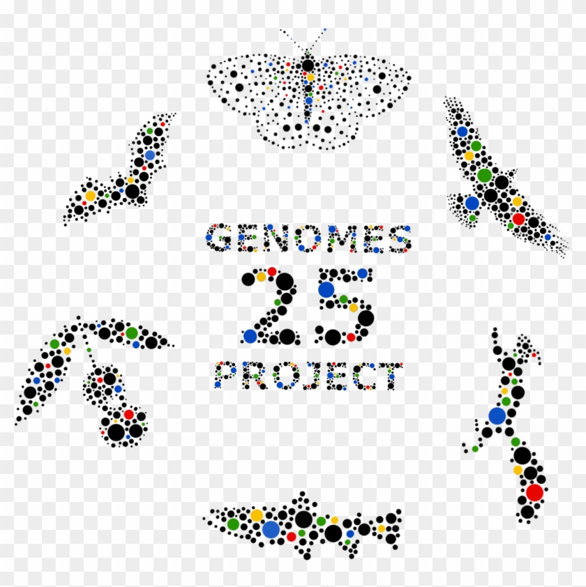 25genomeslogo - Wellcome Sanger Institute Clipart