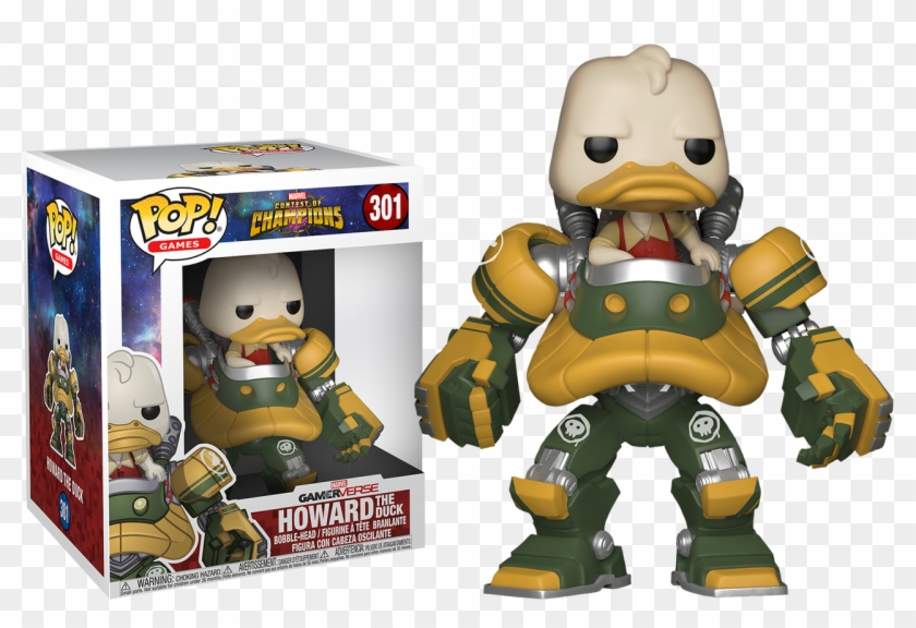 Contest Of Champions - Howard The Duck Pop Vinyl Clipart