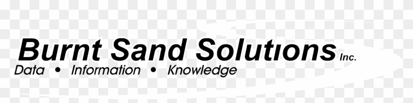Burnt Sand Solutions Logo Black And White - Avia Solutions Group Clipart #5570602