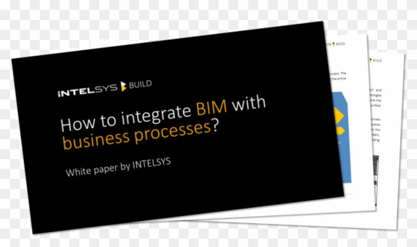 Building Information Modelling And Integrated Data - Graphic Design Clipart