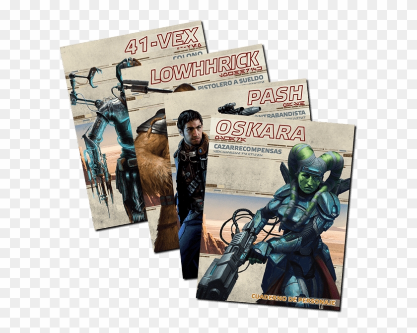 Personajes De Caja De Inicio De Star Wars - Edge Of The Empire Preset Characters Clipart #5571436