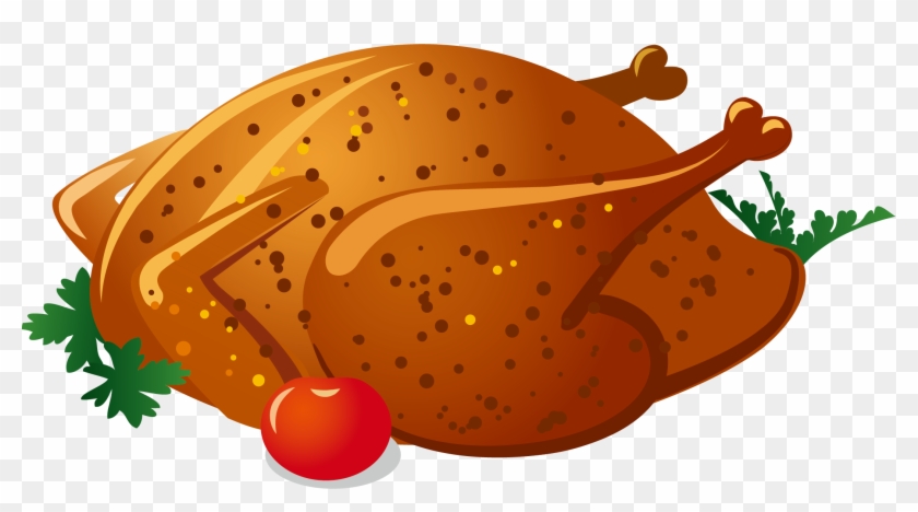 Roast Chicken Peking Duck Barbecue Chicken Roasting - Roast Chicken Vector Png Clipart