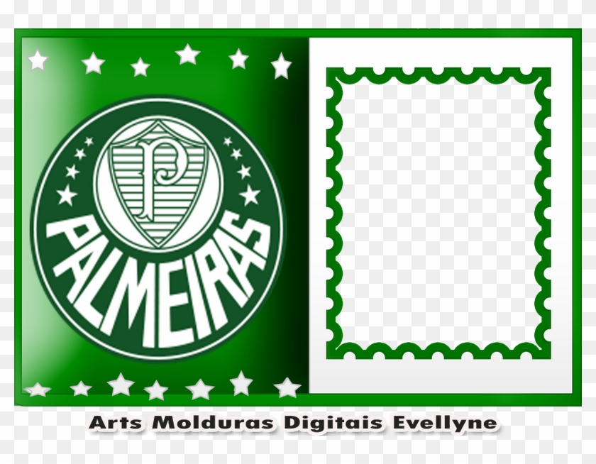 Moldura Palmeiras Png - Moldura Para Foto Palmeiras Clipart