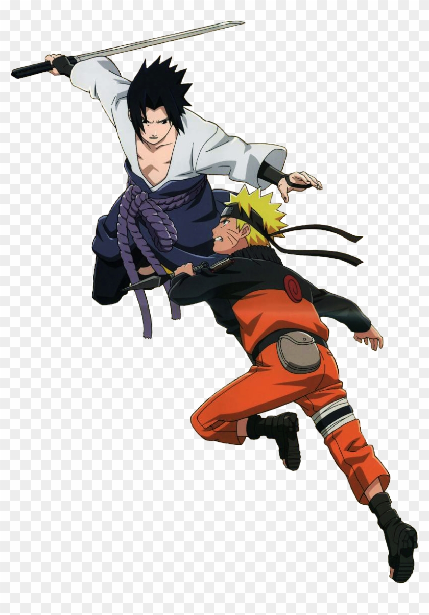 Naruto And Sasuke 3 - Naruto Vs Sasuke Png Clipart