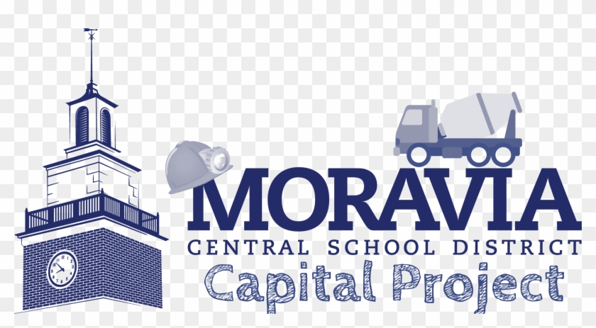 Moravia Logo With Construction Icons - Truck Clipart #5572049