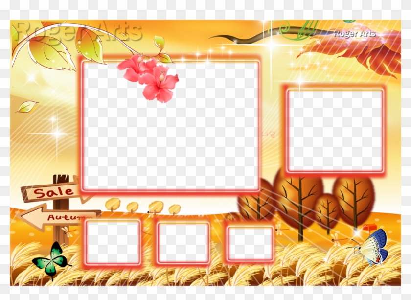 Moldura Para Varias Fotos With Transparent Background - Moldura Para Varias Fotos Aniversario Clipart