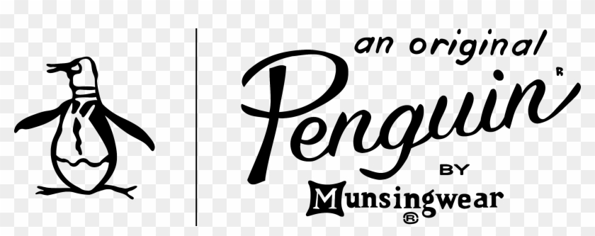 Original Penguin Logo Png Clipart #5572934