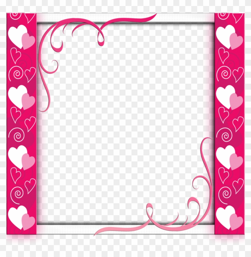 #mq #pink #hearts #frame #frames #border #borders - Barbie Frames Clipart