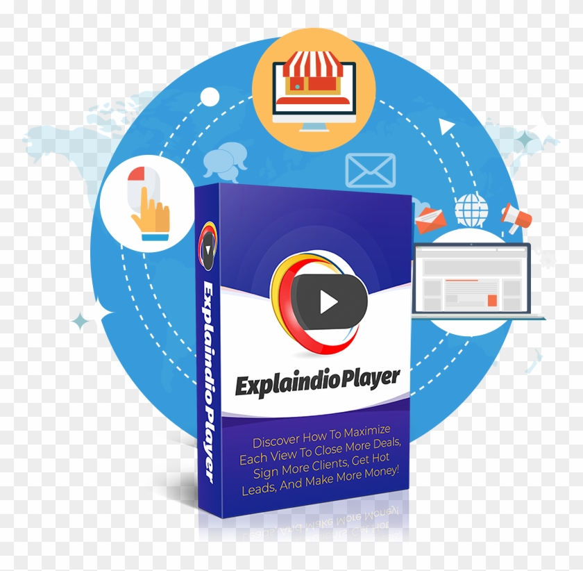 You Can Use Explaindioplayer On Any Website, Blog, - Circle Clipart