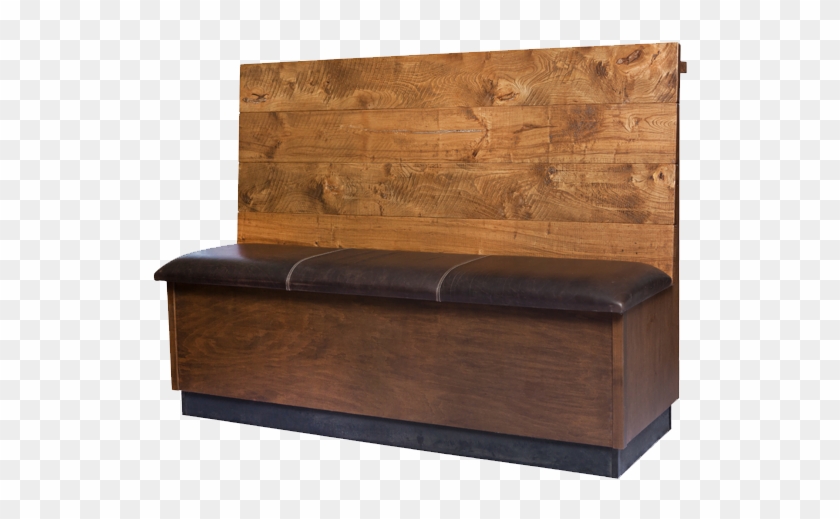 Hampton Single Booth Download - Bench Clipart #5573418