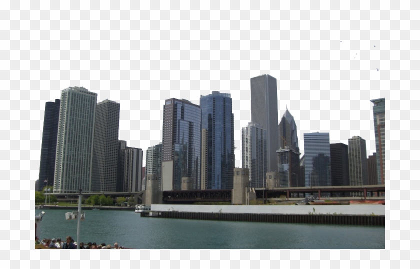 Chicago City Landscape Png - Skyline Clipart #5573583