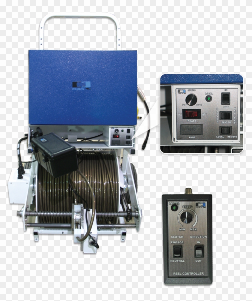 An Optional Electric Clutch With Remote Reel Control - Control Panel Clipart