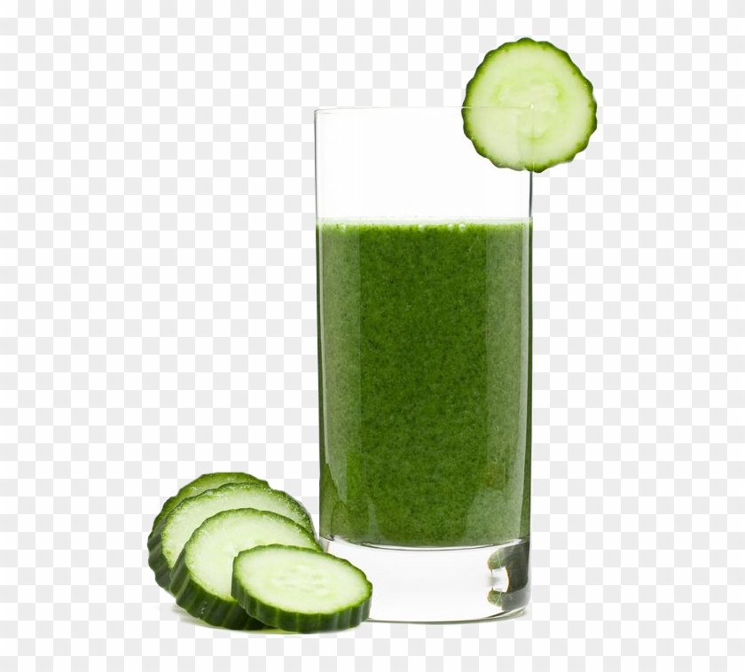 Smoothie Transparent Green - Cucumber Juice Png Clipart