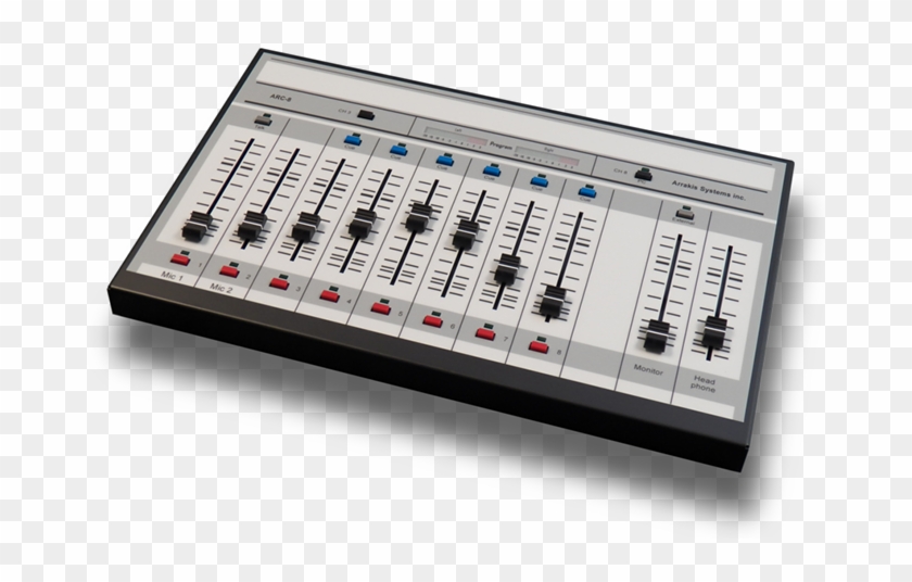 The Arc 8 Console Is Ideal For Internet And Small Radio - Small Format Mixing Consoles Clipart