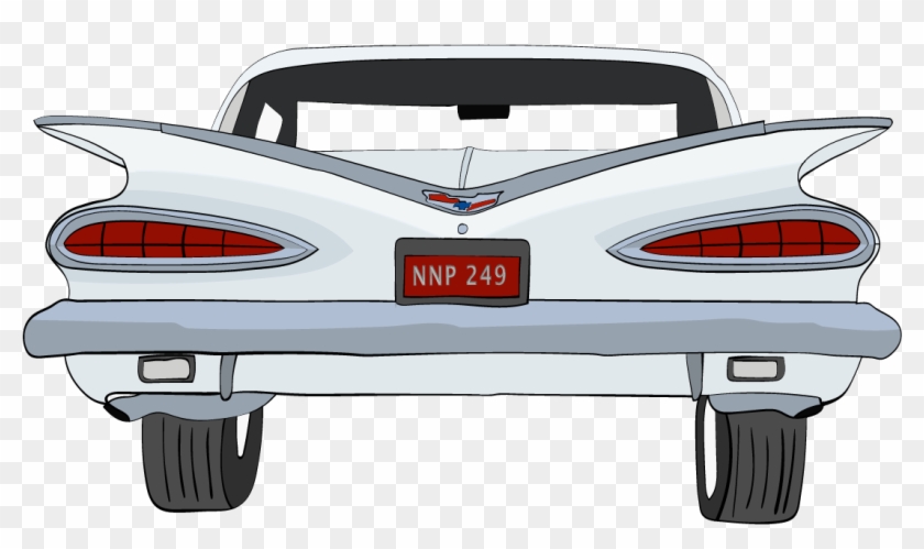 1959 Chevrolet Impala 2 Door Hardtop - Convertible Clipart #5574121
