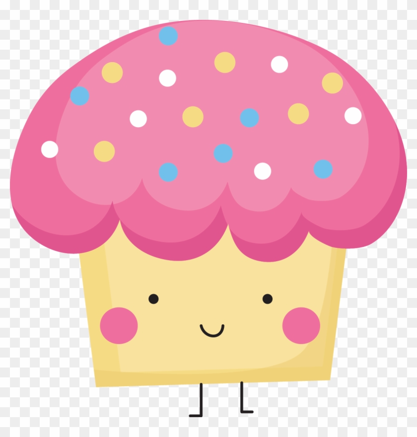 Cupcakes - Border - Cupcake Happy Clipart #5574209