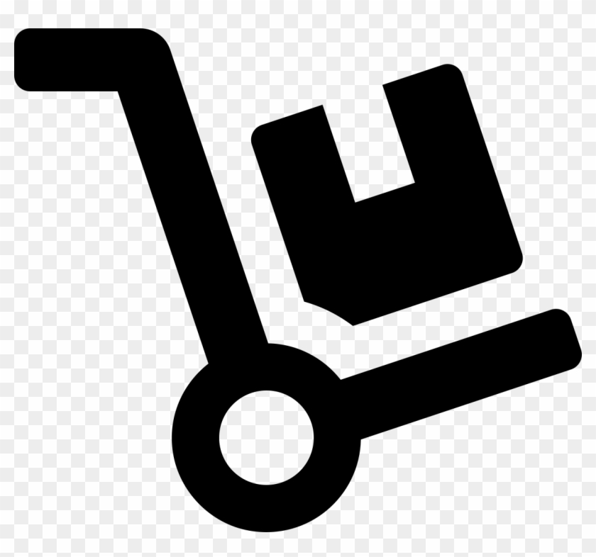 Font Awesome 5 Solid Dolly - Icon Clipart #5574218