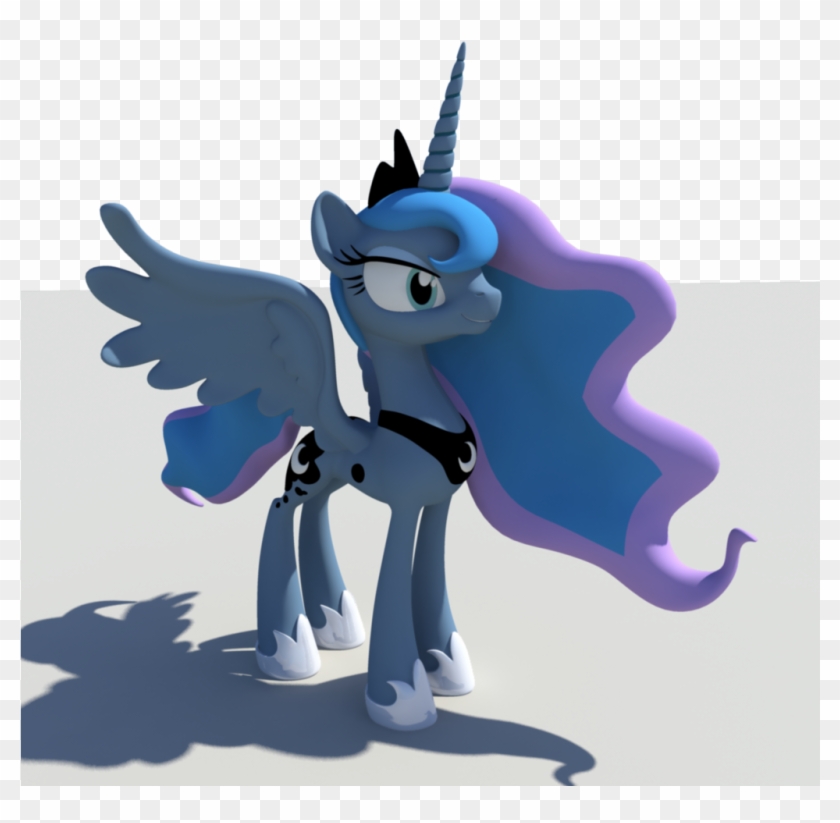 Zone On Twitter - Mmd Princess Luna Clipart