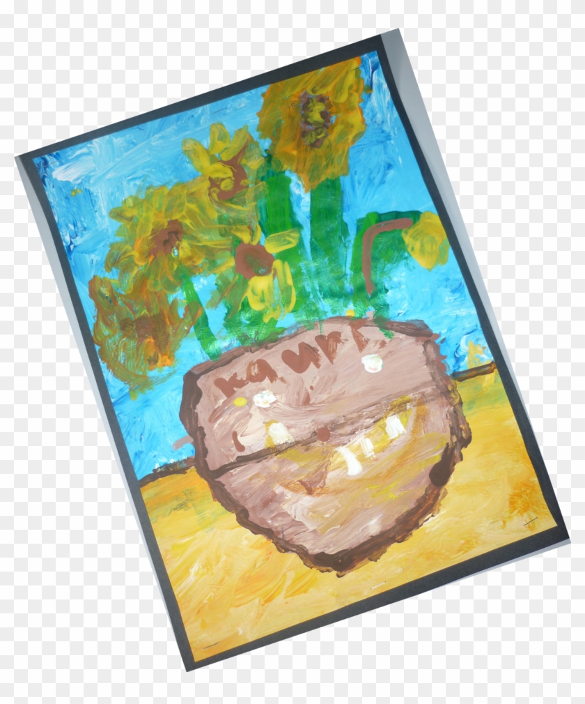 We Used Paintings By Vincent Van Gogh To Inspire Our - Child Art Clipart #5574594