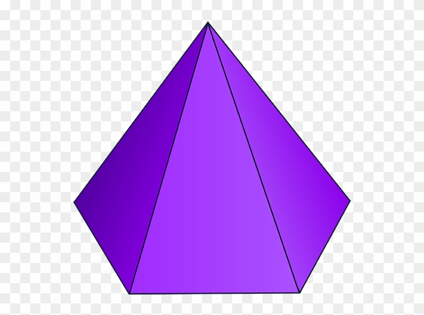 Hexagonal Based D Shape Geometry Nets Of - Hexagonal Pyramid 3d Shape Clipart #5575148