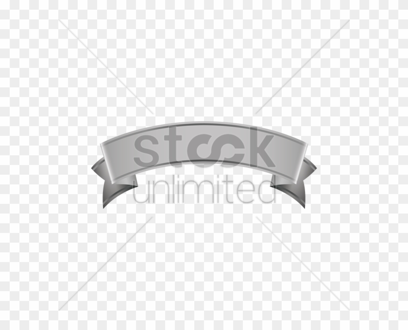 Grey Banner Download Transparent Png Image - Arch Clipart #5575150