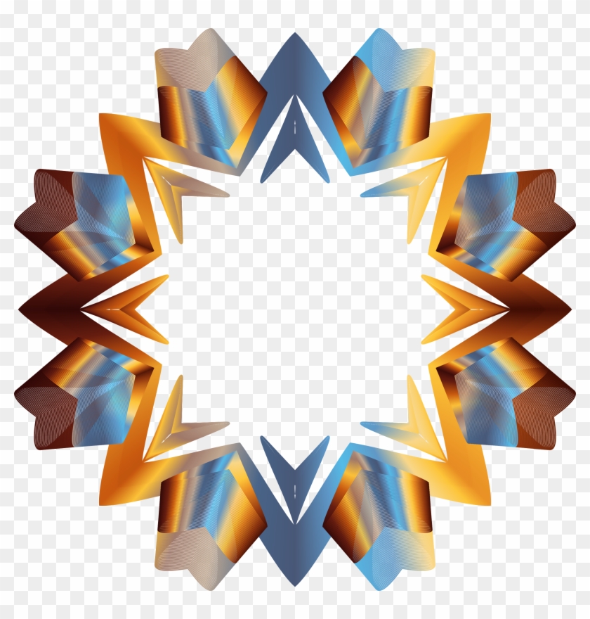 This Free Icons Png Design Of Prismatic Star Line Art - Background Art Star Clipart