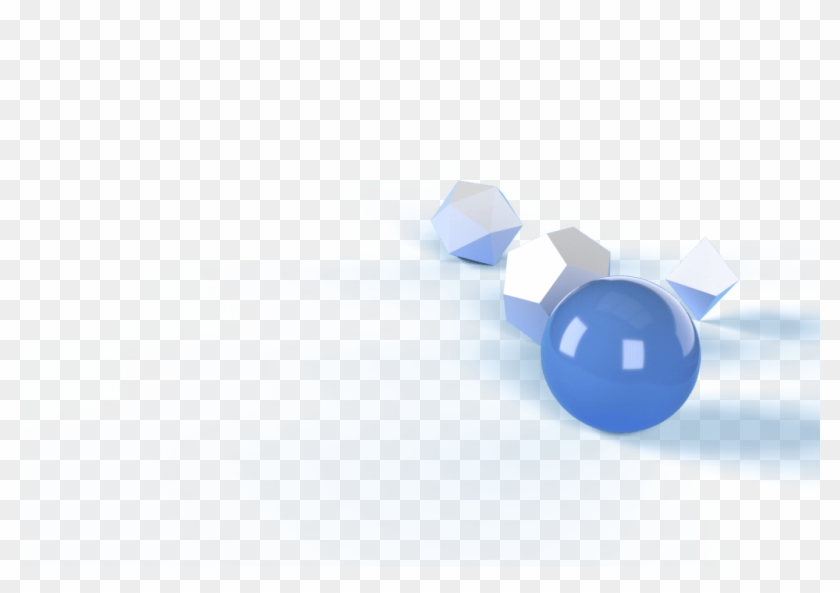 3d Shapes Header Transparent - Sphere Clipart