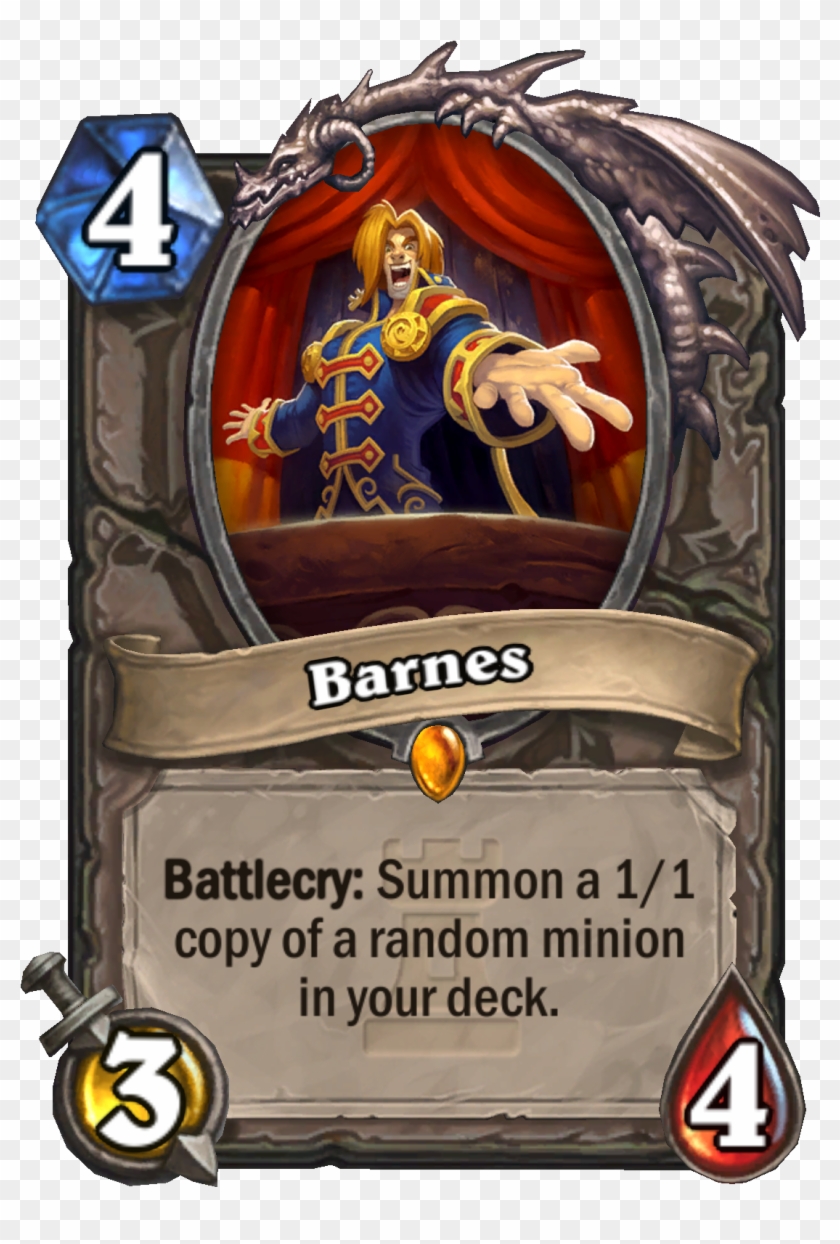 Barnes - Barnes Hearthstone Clipart
