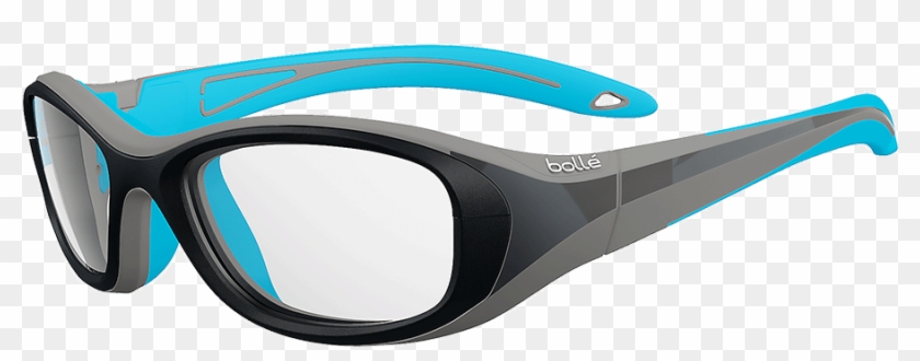 Sport Protective Crunch Black&grey And Blue - Bolle Sport Protective Clipart #5575455